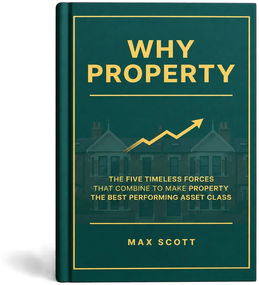 Why Property by Max Scott, hardcover